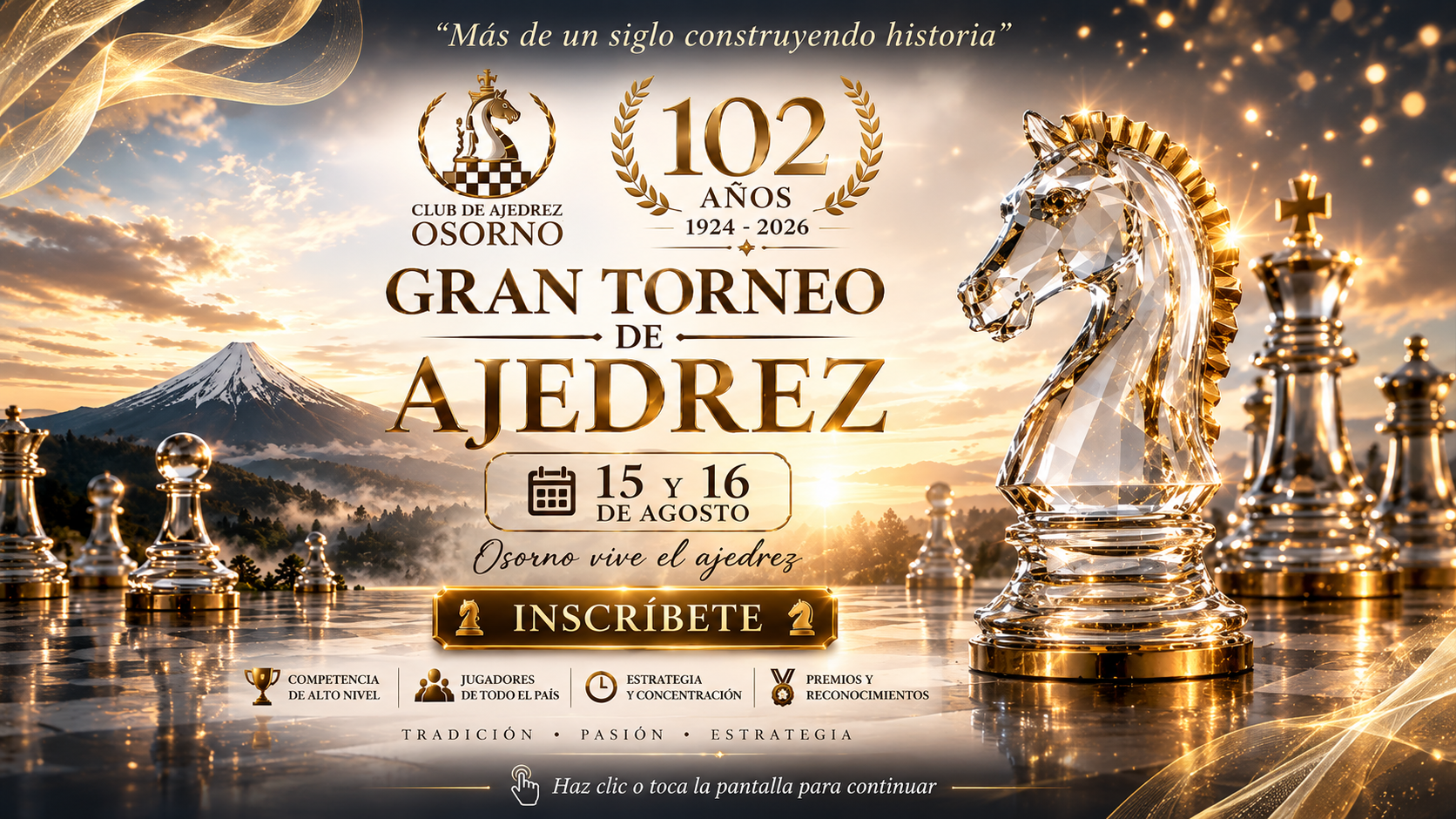 Gran Torneo de Ajedrez 102 Años del Club de Ajedrez Osorno